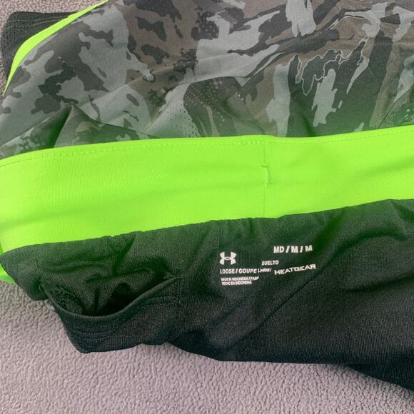 Under Armour Shorts Medium Fly By 2.0 Printed Tech Athleisure Sports UA New NWT - Picture 3 of 8